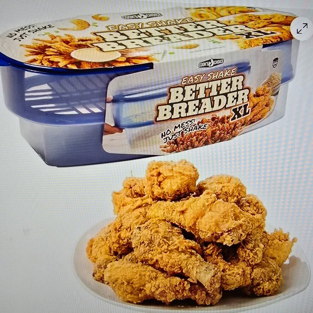 COOK'S CHOICE XL Original Better Breader Batter Bowl